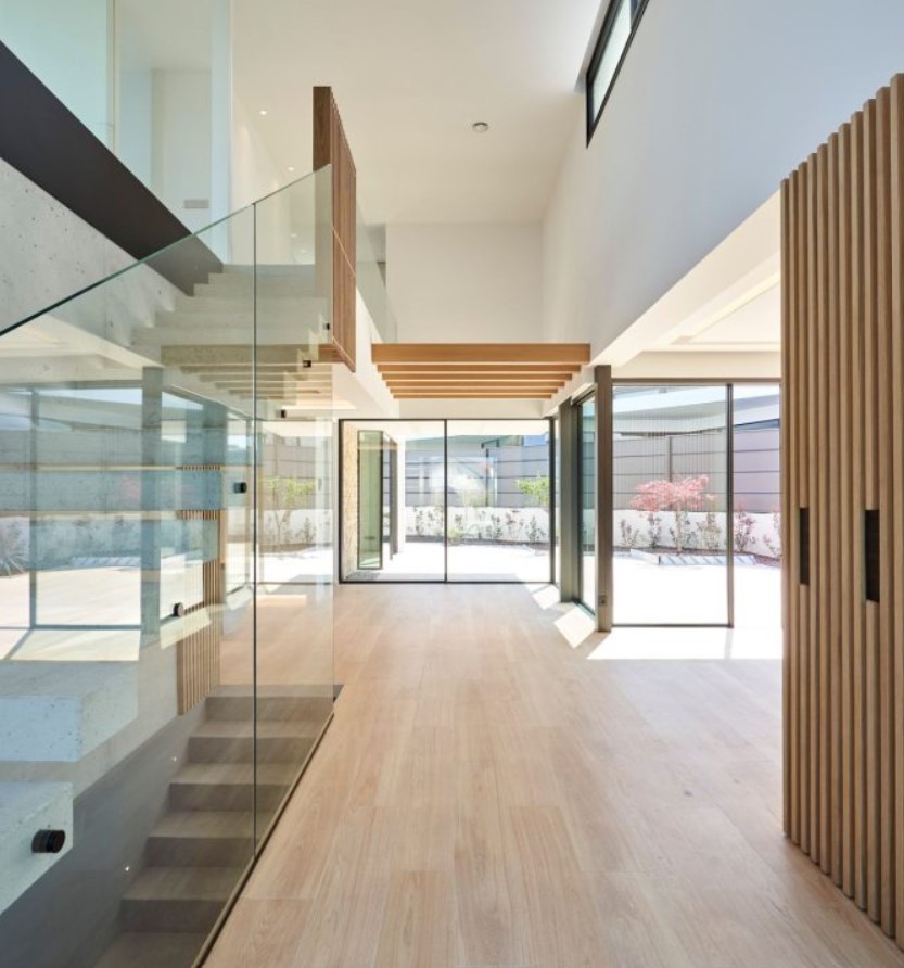 construccion completa de este chalet de diseño en Alcabre Vigo - MTDI . Ismael Blazquez